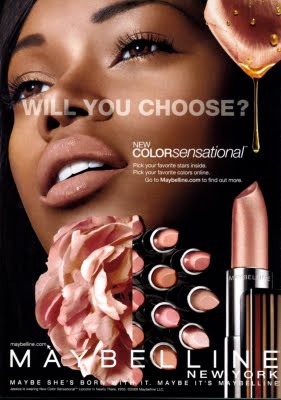 Jessica White Maybelline Ad