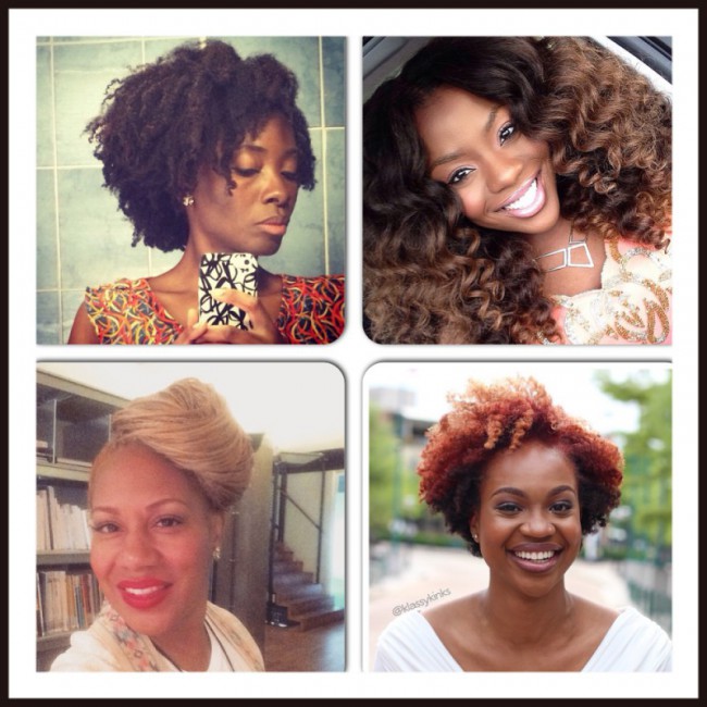 (L-R) @theKinkyApothecary @ngozitheStylist @LovingYourHair @KlassyKinks